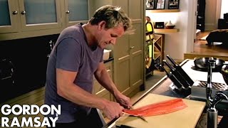 How To Skin and Debone Fish  Gordon Ramsay [upl. by Vivia]