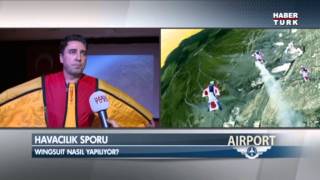 Habertürk  Airport Wingsuit Türkiye [upl. by Corso]