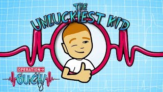 Science for kids  Body Parts  Unluckiest Kid Compilation  Experiments for kids  Operation Ouch [upl. by Vernier396]