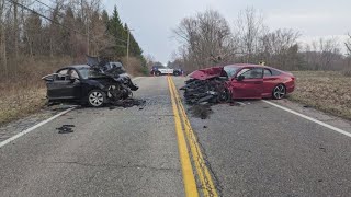 Streetsboro police 1 driver killed 1 significantly injured in headon crash [upl. by Fink]