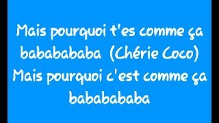 BMYE  Pourquoi Chérie Paroles [upl. by Karlens692]