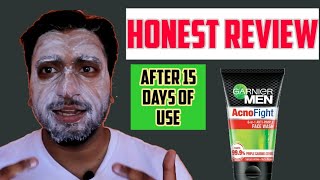 Garnier Men Acno Fight AntiPimple Facewash  Honest Review By Classy Indian [upl. by Alyag]