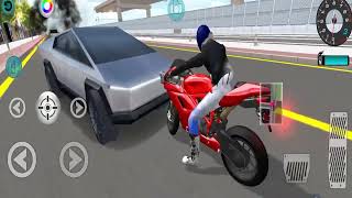 ✅3D Driving Class Simulator  Bullet Train Vs Motorbike  Bike Driving Game  Android Gameplay [upl. by Bolton826]