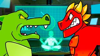 It All Started Here  Heros Of Goo Jit Zu  Ultimate Fight Compilation  Cartoons For Kids [upl. by Akemehs]