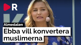 LIVE Så bra var Ebba Buschs KD tal i Almedalen [upl. by Ahtnamys]