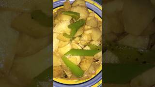 Watch stir fried green pepper with zizania latifolia food chinesefood greenpepper foryou viral [upl. by Sela14]