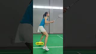 Hướng chân đúng để tạo lực caulongyb badminton caulong tapcaulong caulongvietnam [upl. by Euv]