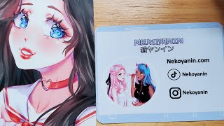 Nekoyanin  Anime amp Gaming Inspired Makeup  Unboxing [upl. by Winchester]