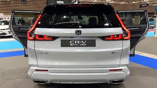 New HONDA CRV 2024  PRACTICALITY test trunk space rear door opening angle European model [upl. by Droffats]