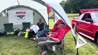 MR2 Drivers Club at Chatsworth House Classic Car Show July 2024 [upl. by Ehcnalb]