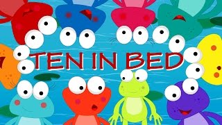 Nursery Rhymes From Oh My Genius  Ten in the bed  Nursery Rhyme with Lyrics [upl. by Nythsa]