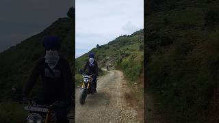 OffRoad on Scrambler 400 X  Triumph shorts [upl. by Lienet138]