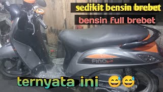 mio Fino saat panas brebet bensin banyakbensin sedikit tetap brebetmekaniksulawesichannel3094 [upl. by Bonne111]