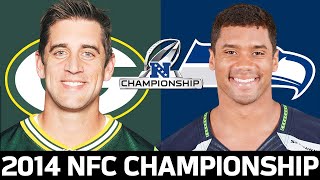 Green Bay Packers vs Seattle Seahawks 2014 NFC Championship Game Highlights [upl. by Gerge]