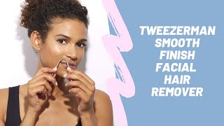 Tweezerman Smooth Finish Facial Hair Remover  100k Bonuses in Description [upl. by Gibe]