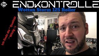 Wottan Storm 125 Roller Kurze Vorstellung die Erste [upl. by Idoj]