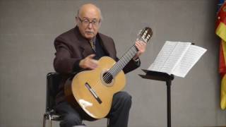 Concierto de guitarra José Lázaro Villena en la Real Academia de Bellas Artes de San Carlos [upl. by Anaynek]