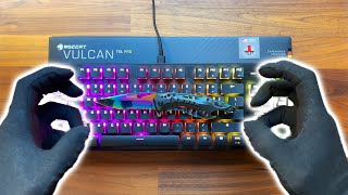 Roccat Vulcan TKL Pro Mechanical Keyboard Unboxing  ASMR [upl. by Leigh640]