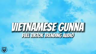 Vietnamese Gunna  Full TikTok Trending Audio The Rap [upl. by Artina]