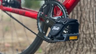 How to Install your Pedal Straps 3 easy steps Straps from Fixee [upl. by Merrick968]