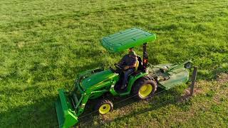 John Deere QuikKnect™ PTO Attachment System [upl. by Ylekalb476]