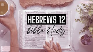 Womens Bible Study of Hebrews 12  Dont give up your eternal inheritance for short term pleasure [upl. by Anej]