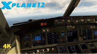 From MSFS to X Plane 12 Epic 737 landing at RIGA  my first landing [upl. by Lucania641]