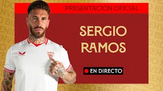 🎙️ Presentación oficial de Sergio Ramos 📡 EN DIRECTO [upl. by Airasor]