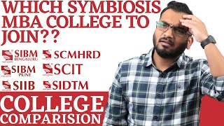 Which Symbiosis MBA College to Join  College Comparison  Detailed Analysis [upl. by Aileduab429]