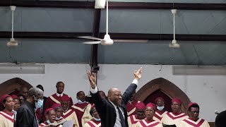 All Hail The Power Of Jesus Name Brown’s Town Baptist Church Choir In Memory Of Alpheus Brown [upl. by Tadio]