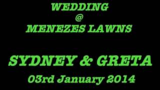 WEDDING SYDNEY amp GRETA  MENEZES LAWNS [upl. by Miun]