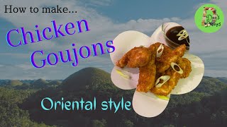 How to make chicken goujons oriental style shorts [upl. by Riella]