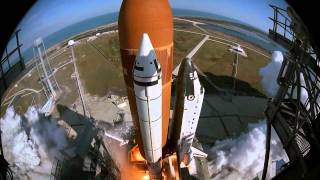 STS51C Launch IMAX Camera Footage HD [upl. by Rhtaeh]