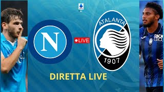 NAPOLIATALANTA 03 DIRETTA LIVE  CRONACA LIVEREACTION [upl. by Wolbrom]