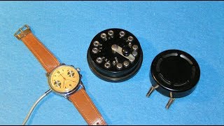 Detective Dictograph и часымикрофон Minifon  wristwatch microphone [upl. by Carman]