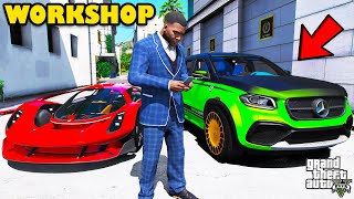 Franklin Sold Most Expensive Concept Supercars In His Workshop GTA 5  SHINCHAN and CHOP [upl. by Eiahpets946]