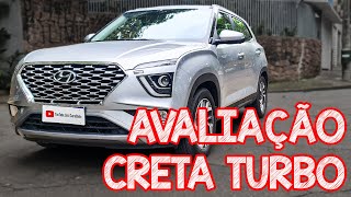 Avaliação Hyundai Creta 10 Turbo 2022  É FEIO mas anda MUITO [upl. by Nnylacissej207]