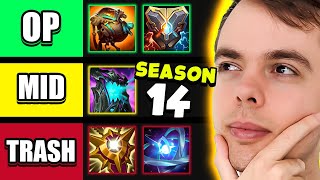 INDEPTH SEASON 14 SUPPORT ITEM GUIDE amp TIERLIST [upl. by Gareri]