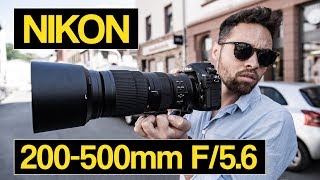 Nikon 200500mm F56 tested on D850  best lens for sports wildlife and spotting [upl. by Dolan]