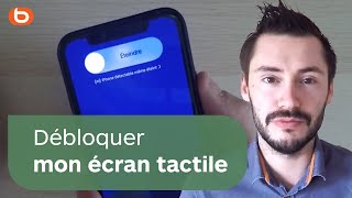 Lécran tactile de mon smartphone ne fonctionne plus comment le débloquer   Les Tutos Boulanger [upl. by Pitarys834]