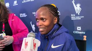 Brigid Kosgei says Kenya will regain women’s marathon world record [upl. by Boulanger]