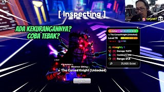 SAYA MENGULIK FULL DETAIL IGRIS EVO ALMIGHTY SSS  THE CURSED KNIGHT UNLOCKED  ANIME DEFENDERS [upl. by Einahpet98]