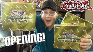 EARLY YuGiOh Maximum Gold El Dorado Unboxing [upl. by Stepha]