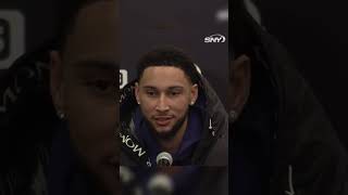 Ben Simmons Wasnt Fazed By Crowd In His Return To Philly 🍿 Shorts [upl. by Weihs]