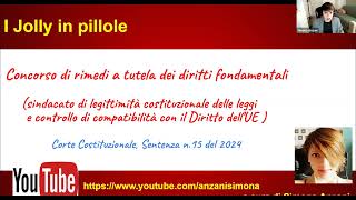 Concorso di rimedi a tutela dei diritti fondamentali [upl. by Holds]