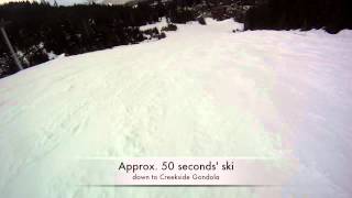 Whistler Taluswood Ridge Ski In and Ski Out Access [upl. by Naugan]