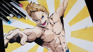 Drawing Mirio Togata From My Hero Academia  Boku No Hero Academia [upl. by Zsamot]