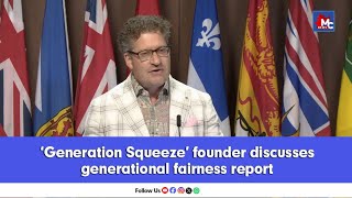 ‘Generation Squeeze’ founder discusses generational fairness report  MC NEWS  MC RADIO [upl. by Alin]