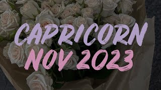 💙 CAPRICORN NOVEMBER 2023 💙 Udah siap terima kabar baik beluuum 😆🙈🥹✨ [upl. by Aubyn276]