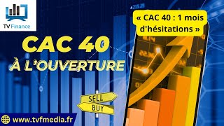 Matthieu Ceronne  « CAC 40  1 mois dhésitations » [upl. by Nolitta]